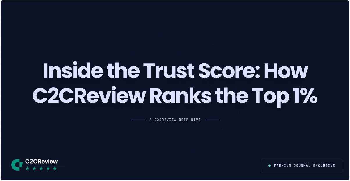 Inside the Trust Score: How C2CReview Ranks the Top 1%